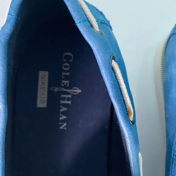 COLE HAAN Suede Boat Men’s Shoes - Picture 5 of 16